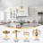Adjustable Gold Crystal Pendant Light, Chandelier Fixture-767838110