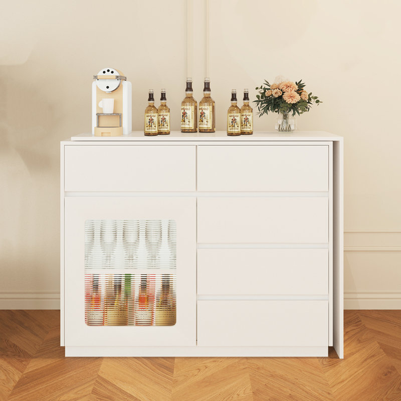 Armoire de rangement à 2 tablettes de 43,3 po Marivi