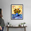 Art mural sur toile Vase tournesol-841479761-841479762
