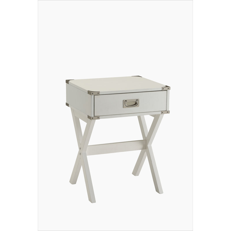 Table d'appoint Babs, Blanc
