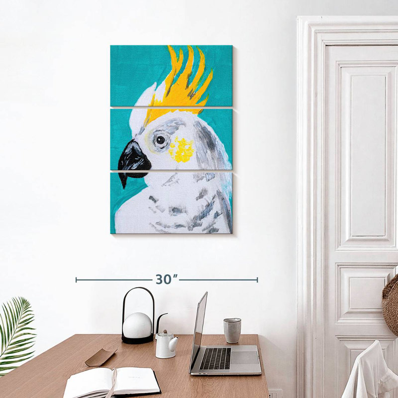 Brampt Noisy As A Cockatoo, 32" H x 20" W