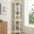 70" Lighted Corner Display Curio Cabinet With Tempered Glass Doors And Shelves-667341118