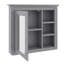 Pharmacie murale moderne 30 "x 28" avec miroir et 3 tablettes ouvertes-1422561267