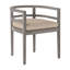 Chaise avec accoudoirs d'extérieur en teck Santa Barbara-70062087-110920481-70062089