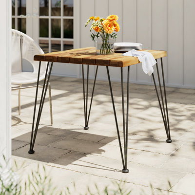 Table de salle à manger en bois massif Kendig