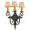 Angelique 3 - Light Armed Sconce