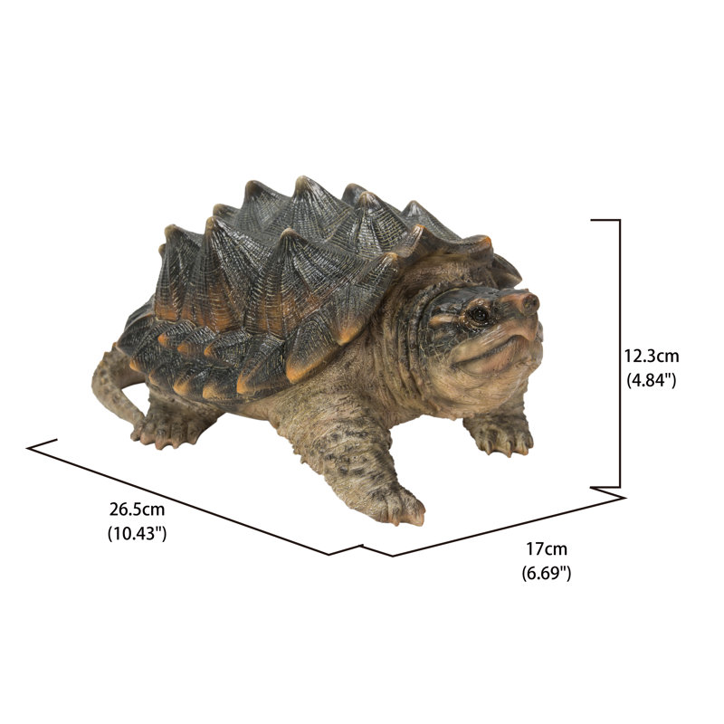 SNAPPING TURTLE STATUE