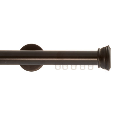 Reba Single Traverse Curtain Rod