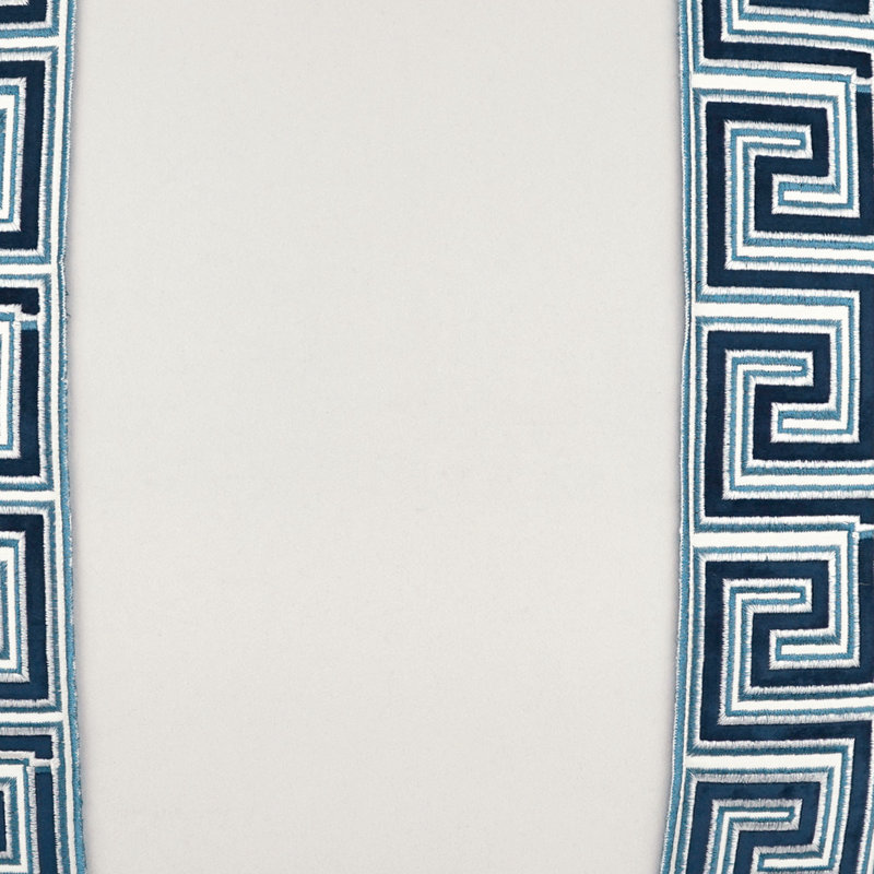 Fontanelle Velvet Pillow Cover & Insert, Square 24", Blue