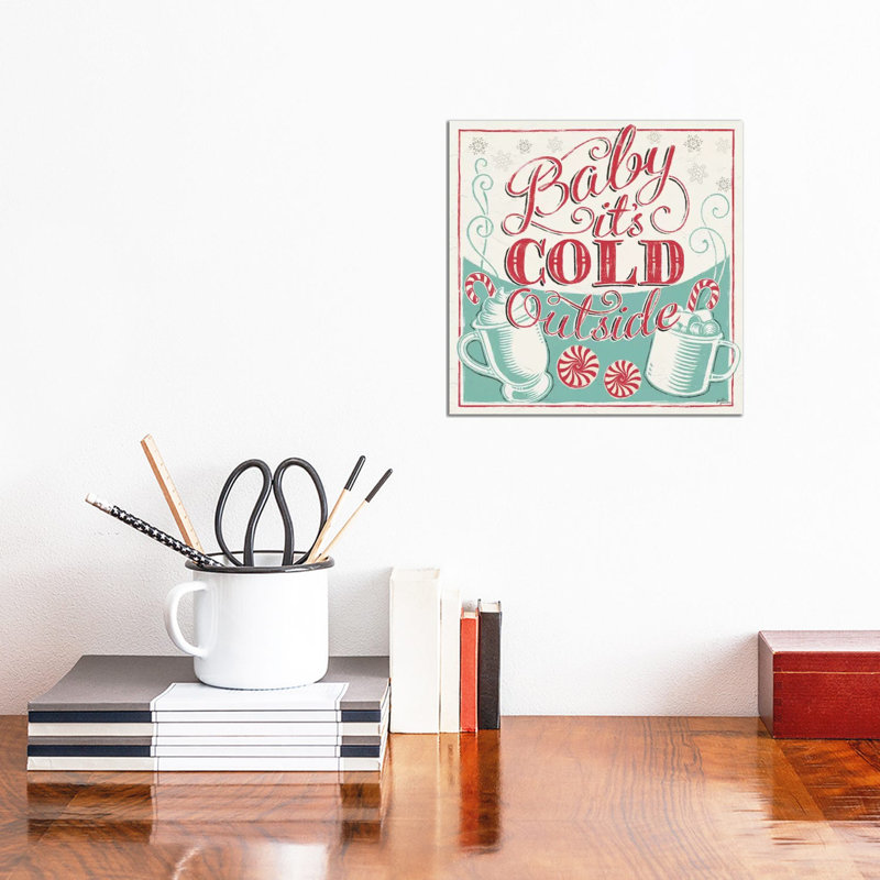 Merry Little Christmas II by Janelle Penner - Wrapped Canvas Gallery-Wrapped Canvas Giclée, 30.48 cm H x 30.48 cm W