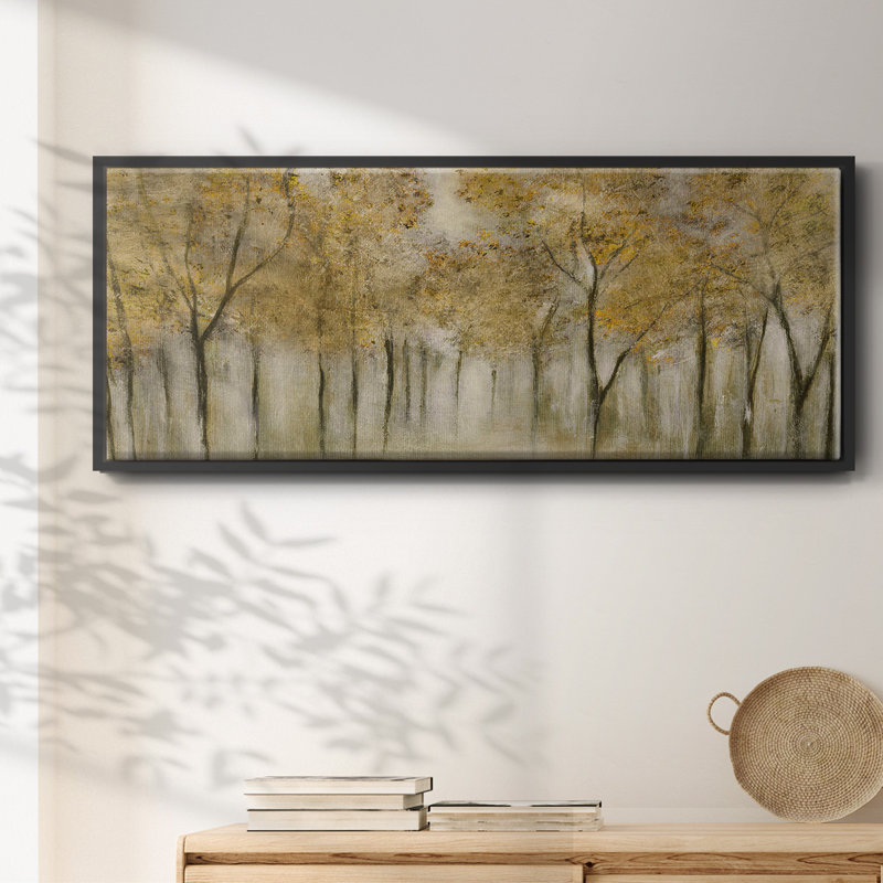 Golden Spring, reproduction sur toile encadrée, Noir, H 24 po x l 60 po x P 1,5 po