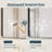 Customized Black Rectangular Aluminum Frame Bathroom Vanity Mirror-309563639
