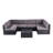 Jaiah 6 - Person Patio Conversation Set with Cushions-1974871361