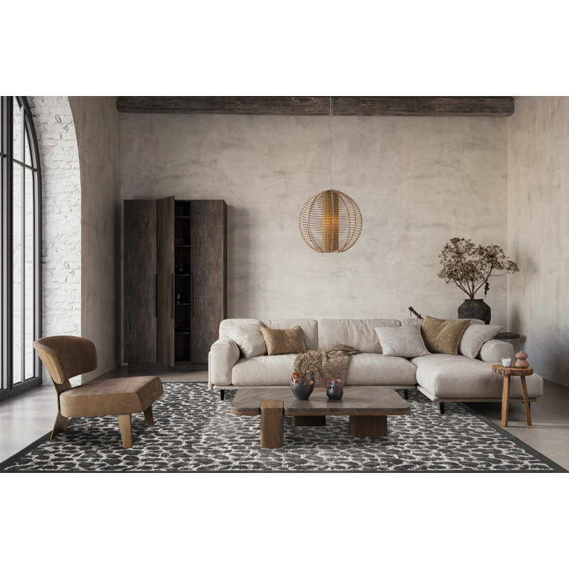 Animal Print Area Rug, Rectangle 200 x 290 cm