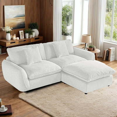 Modular Sofa With Ottoman