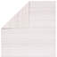 Tapis extérieur gris / blanc à motif de treillis fabriqué à la main Schwandt Imogen-1996208165