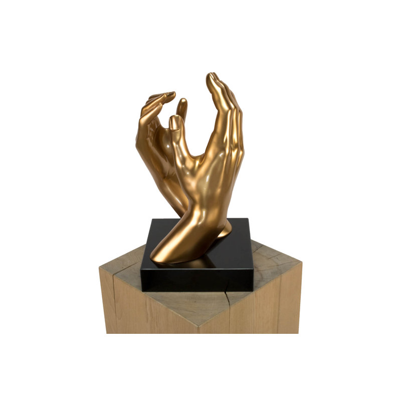 Sculpture Whatever Happens, Gold