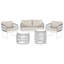 Outdoor Cushion Cover Set RAVELLO Beige