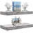 Swanfield Sorbus 16" Long Floating Shelves with Invisible Mounting Set of 2-997639744