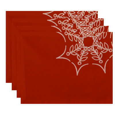 Polyester Abstract Square Placemat