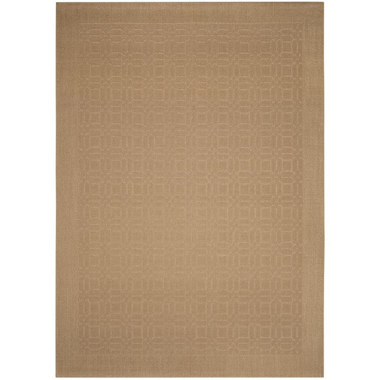 Tapis brun en jute / sisal Andressa