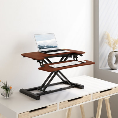 Desk Converter with Removable Keyboard Tray
