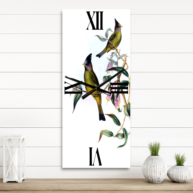 Horloge murale animaux de campagne, Grand