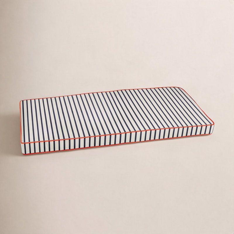 Coussin de siège intérieur / extérieur Sunbrella, H 2 po x l 43 po x P 18 po
