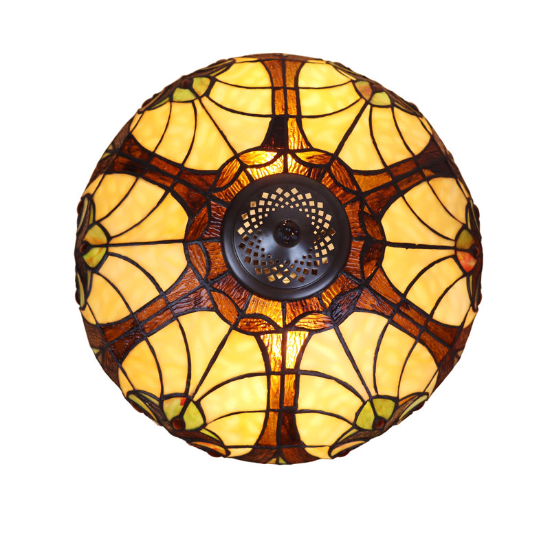 Lampe de table brun 21,3 po Laurie, Ivoire