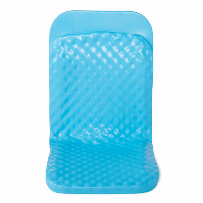 Super Soft 19" High Foam Folding Lake Poolside Chair, Marina Blue by TRC Recreation, LP