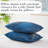 Midnight Floral Blue Microfiber Quilt Set-711104615