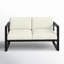 Avion Loveseat - Black-247300383-267548411