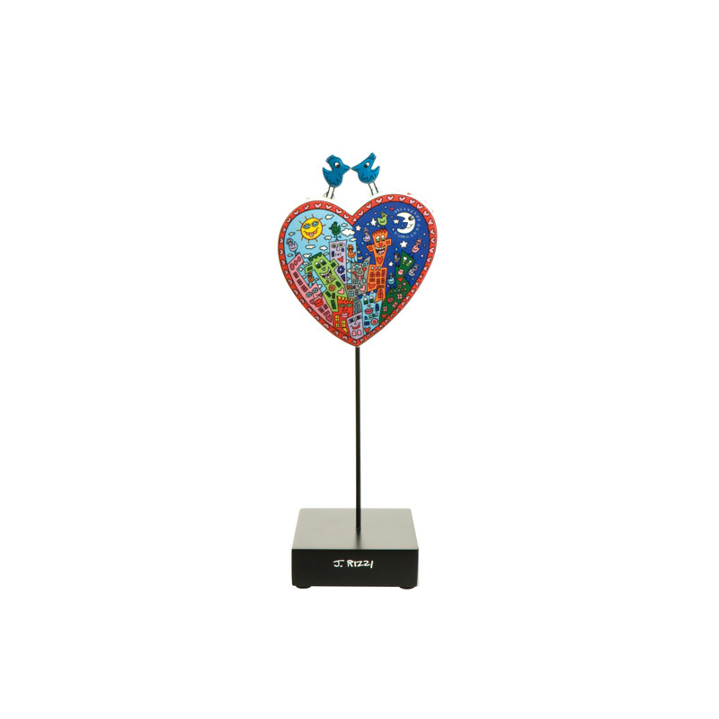 Love In The Heart Of City Abstract Figurines & Sculptures