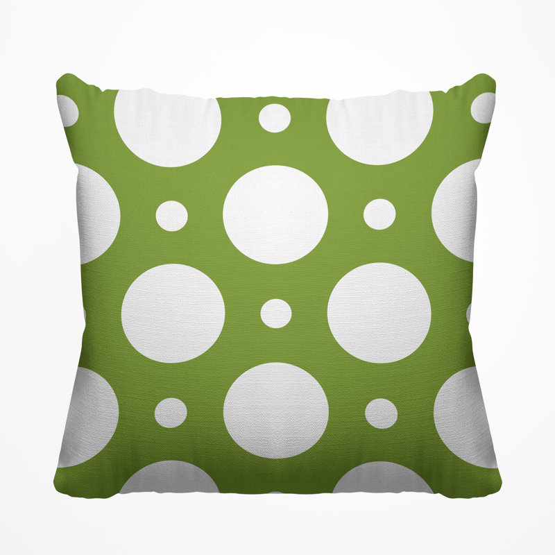 Housse et insert de coussin extérieur carré Fisk, H 15 po x l 15 po, Vert printemps
