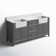 Giffords 72'' Double Bathroom Vanity with Engineered Stone Top