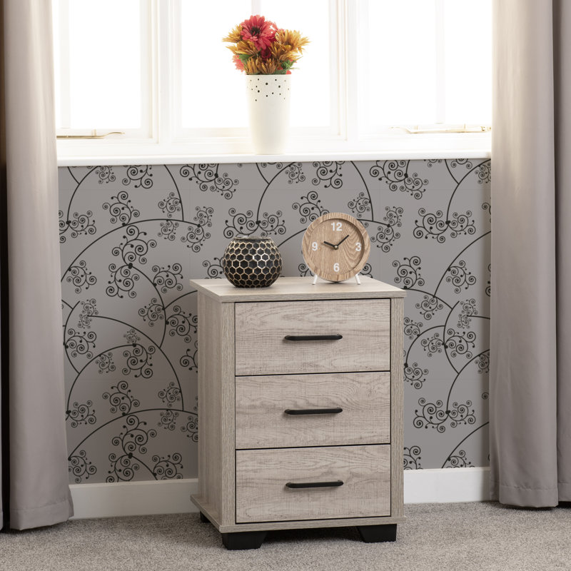 Naisha 45 cm W Bedside Table