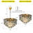 Domanique 8-Lights Modern Luxury Round Fringe Tiered Crystal Flush Mount Ceiling Light-1961828812
