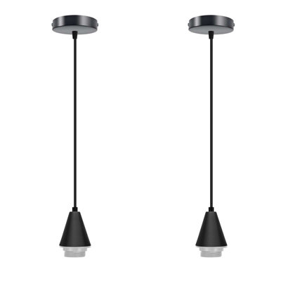1 - Light Black Simple Pendant