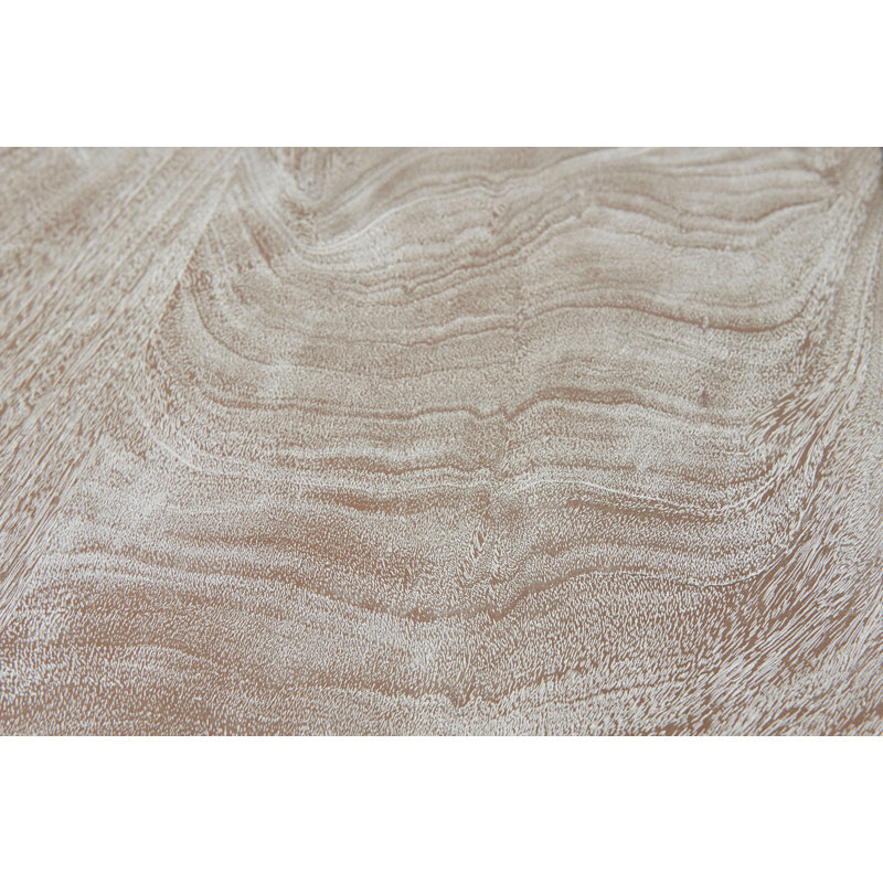 Composition Oval Mahogany Wood Dining Table