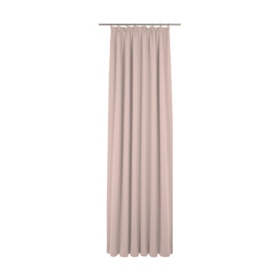 Salley Pinch Pleat semi transparent Single Curtain