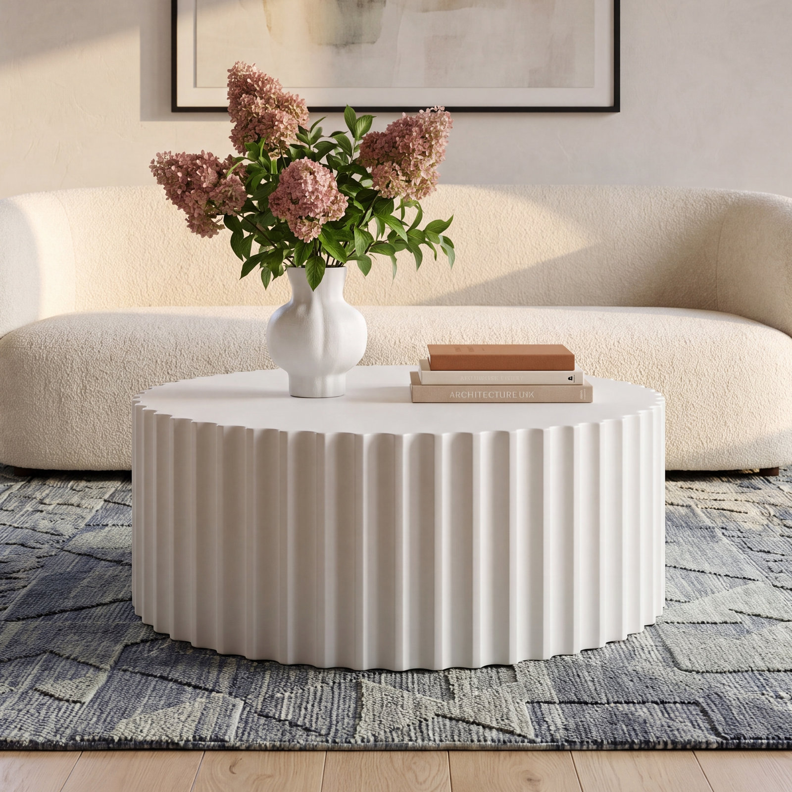 Ellory 41" Concrete Coffee Table