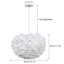 Luminaire suspendu géométrique à 1 lumière-378137786