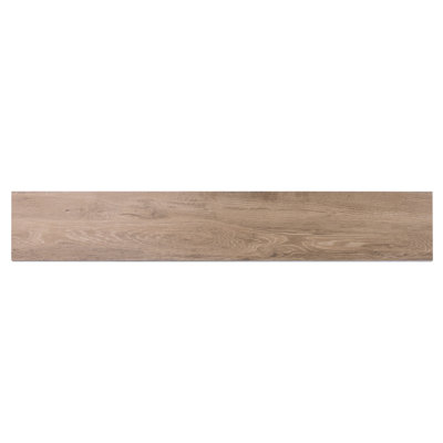 Carreau de mur et de plancher rectangulaire en porcelaine 7,87 po x 47,25 po Bois (15,49 pieds carrés / caisse)