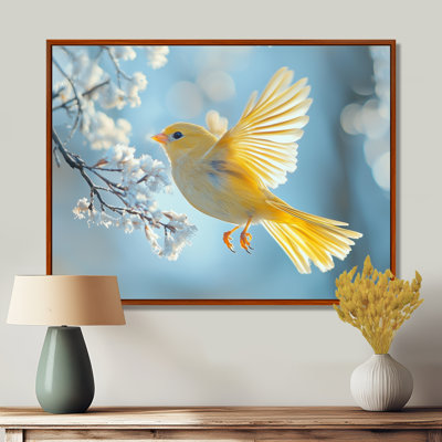 Décoration murale d'art bouffon dans la forêt - oiseau