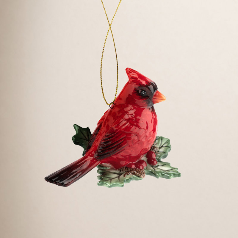 Spode Christmas Tree Cardinal Ornament
