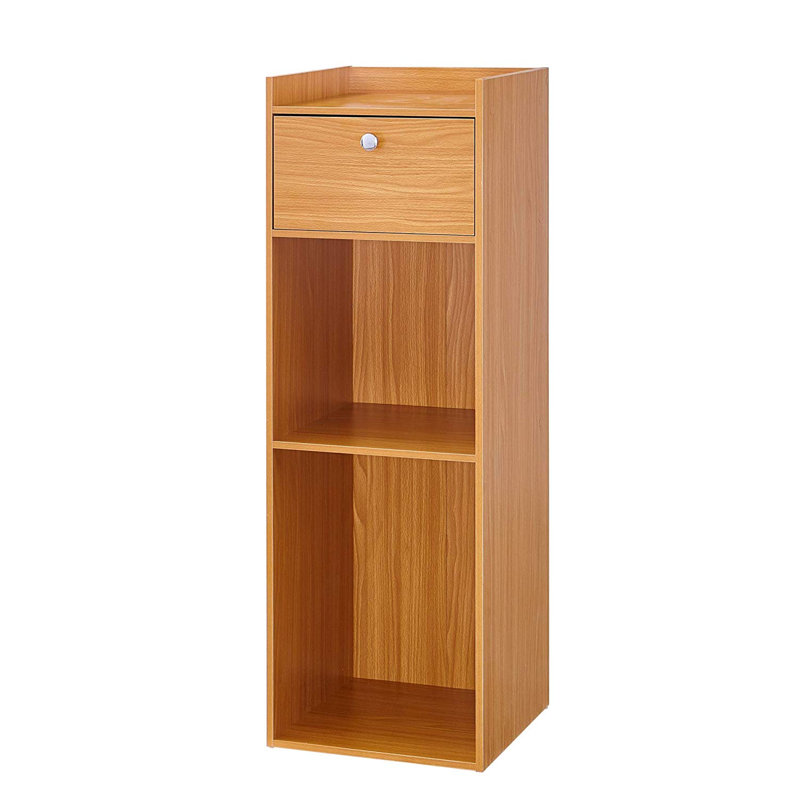 Yak About It Extra Tall Nightstand, Beech