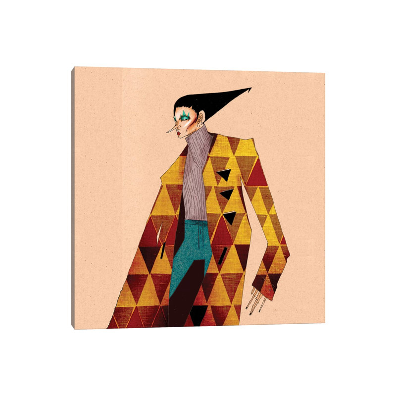 The Jacket by DEMÖ - Wrapped Canvas Gallery-Wrapped Canvas Giclée, 93.98 cm H x 93.98 cm W x 3.175 cm D