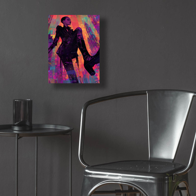Art mural en verre Winston Porter «Boot Stomping» par Andreas Magnusson, H 16 po x l 12 po x P 0,13 po
