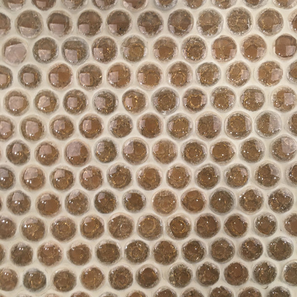 Calypso 11" x 11" Penny Round Mosaic Wall Tile