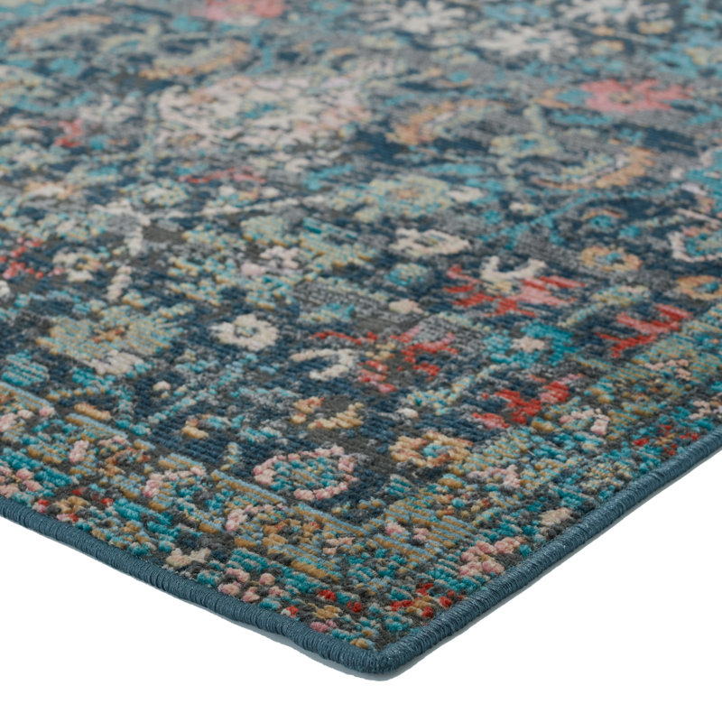 Forand Geometric Indoor / Outdoor Rug, Rectangle 2'6" x 4'